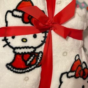 Hello kitty Christmas blanket